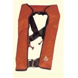 XM Yachting XM Quickfit 150N Lifejacket Hammar Hydromatic Inflation with Safety Harness Red with crotch strap ki