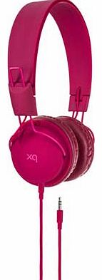 Foldable On-Ear Headphones - Burgundy