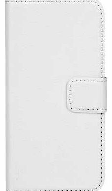 Slim Wallet Case for iPhone 5S - White