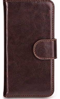 Xqisit Wallet Case Eman for iPhone 5C - Brown