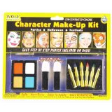 XS-Party Wolfe Fancy Dress Professional Face Painting Makeup Kit