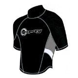 xs-stock Boys OSX Osprey Wetsuit Rash Vest Black 10-12 New