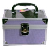 xs-stock Cosmetic Make-up Groovy Vanity Case Purple Brand New