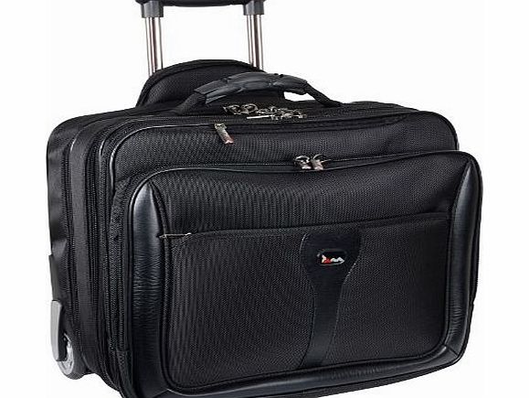 Executive Business Bag Laptop Trolley On-Board Travel Flight Case Suitcase New