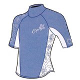 xs-stock Girls OSX Osprey Wetsuit Rash Vest Lilac 12-14