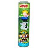 xs-toys 3pk Fisher Price Little People Figures - pig, boy, girl