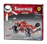 xs-toys Supermag Magnetix Geomag Ferrari F1 Car 89 Pieces New