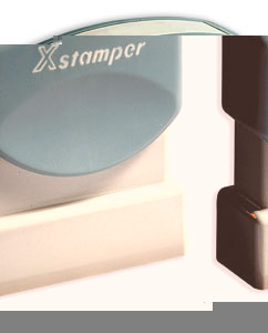 Xstamper Word Stamp Pre-inked Reinkable - Faxed