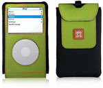 Xtrememac Green MicroGlove for iPod nano-Microglove Nano Grn