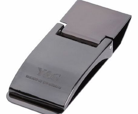 MC1019 Excellent Contemporary Popular Black Mens Stainless Steel Money Clips Wedding Mens Elegant Presents Idea By Y&G