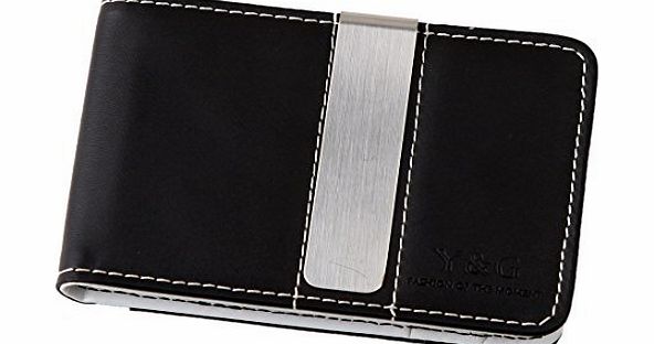 MW1002 Black Leather Romance Fashion Fantastic Accessories Money Clip Perfect Wedding Cheapest Anniversary Gifts By Y&G