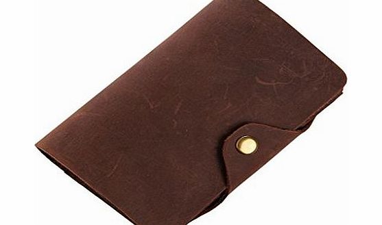 YAAGLE Vintage Purse Money Clips Cash Key Case Notes Coins Pouches Holder Unisex Mens women quality soft leather Wallets with multiple Credit card slots and i.d. Window billfold clutch bag Hand bag wa