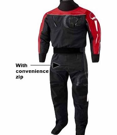 Yak Titan Kayak / Multisport Latex Drysuit inc Con Zip   FLEECE Bargain!!