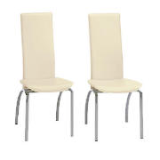 Pair Of Chairs, Cream