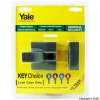 Yale 40mm Grey Front Door Manual Deadlock P85KCDMG