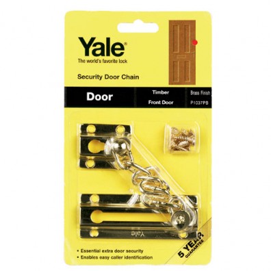 Yale Security Door Chain P-1037-PB