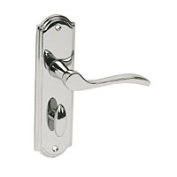 YALE WC Door Handle Virtue Polished Chrome
