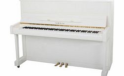 Yamaha B2 Upright Acoustic Piano White Polyester