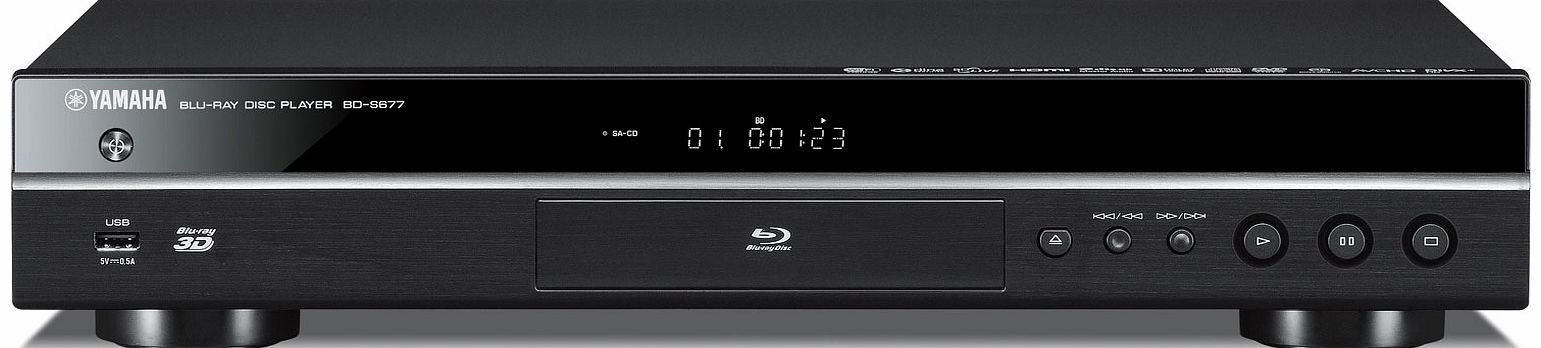 Yamaha BDS677BLB Blu-ray Players