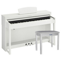 Yamaha Clavinova CLP430 White with Matching Bench