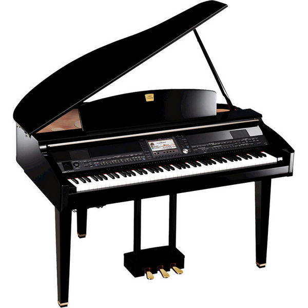 Yamaha Clavinova CVP409 Mini Grand Piano Ebony - review, compare prices