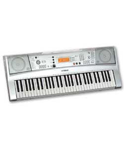 YAMAHA E303-K Silver Keyboard