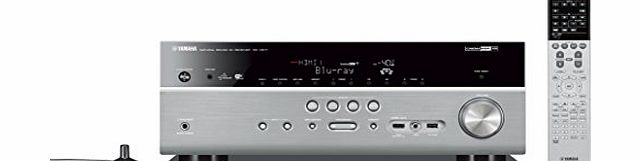 Yamaha Electronics Yamaha RX-V677 7.2 Channel Wi-Fi High Performance Network A/V Receiver (Titanium)