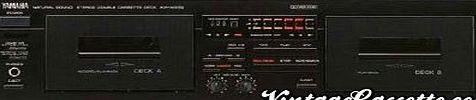 Yamaha KX-W282 Twin Audio Cassette Player/Recorder *Dolby B amp; C*