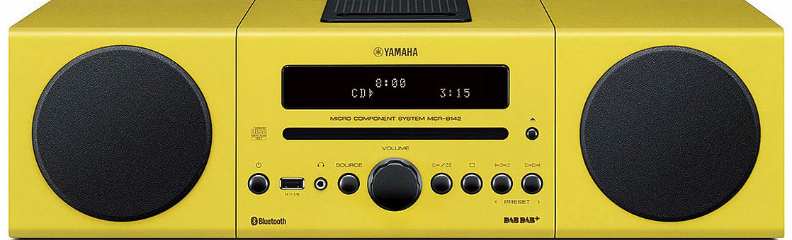 Yamaha MCRB142-YELLOW Hifi Systems