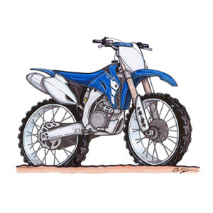 yamaha Motox - Blue Kids T-shirt