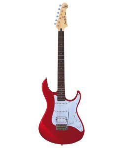 Pacifica Metallic Red Electric Guitar Pack