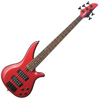 Yamaha RBX375 5-String Bass Guitar Red Metallic