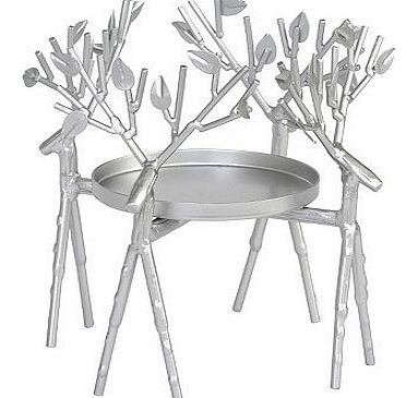 Yankee Candles Yankee Candle Jar Holder Silver Reindeer 10179650