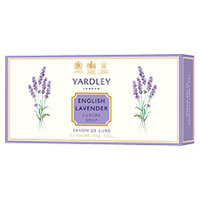 Yardley English Lavender 3 x 100g Triple Pack Soaps