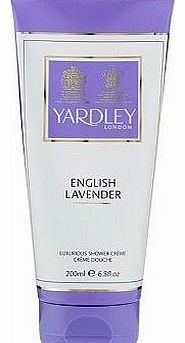 Yardley English Lavender Shower Cream 200ml 10097228