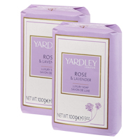 English Rose & Lavender - Luxury Soaps 3 x 100gr