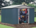 apex metal shed