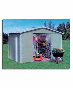 Yardmaster Deluxe Metal Garden Shed - L2.67/W2.85m