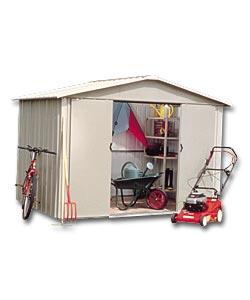Deluxe Metal Garden Shed - L2.26/W1.85m