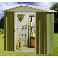 YARDMASTER Double Sliding Door Apex Shed