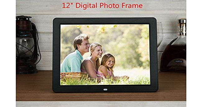 Yarra hop� HD LCD Digital Picture Album Photo Frame Digital Photo Frame with Built-In Stand Supporting SD/MMC/MS Memory Cards-USB Flash Disk Remote Control Calendar Clock Alarm (7``, black)