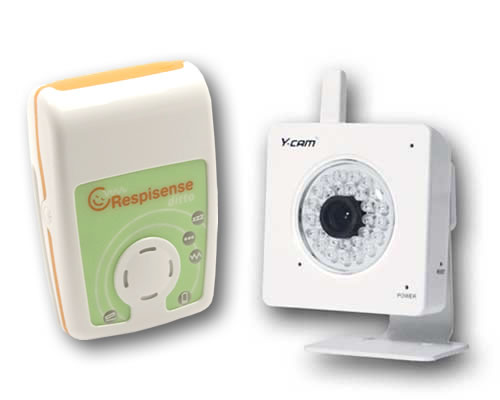 Ycam Monitor Y-Cam Knight   Respisense Baby Monitor Bundle