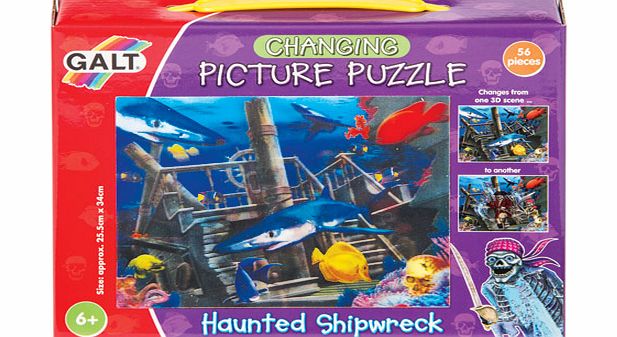 Yellow Moon 3D Changing Puzzle - Haunted Shipwreck - Each