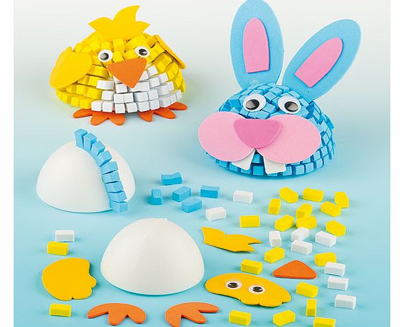 Yellow Moon 3D Mosaic Easter Kits - Pack of 2