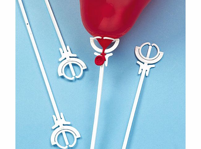 Balloon Sticks  Seals - Pack of 100