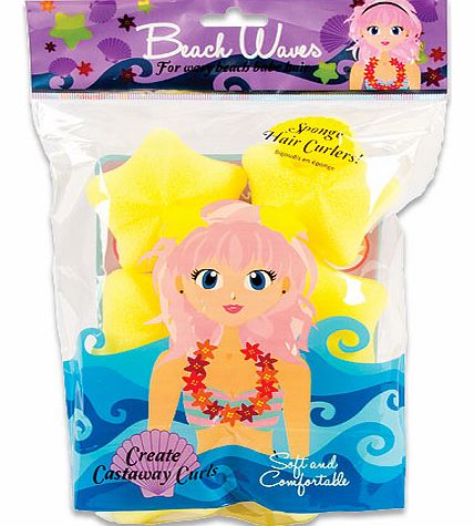 Beach Waves Hair Sponge Rollers - Each