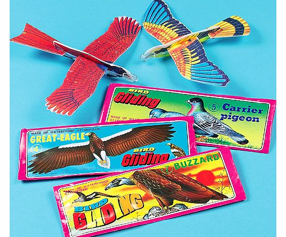 Bird Gliders - Pack of 12