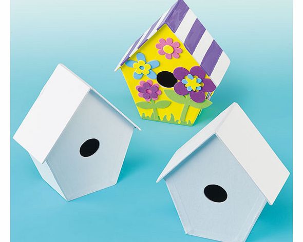 Yellow Moon Birdhouse Blanks - Box of 6