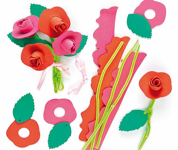 Bunch of Roses Craft Kits - Per 3 kits