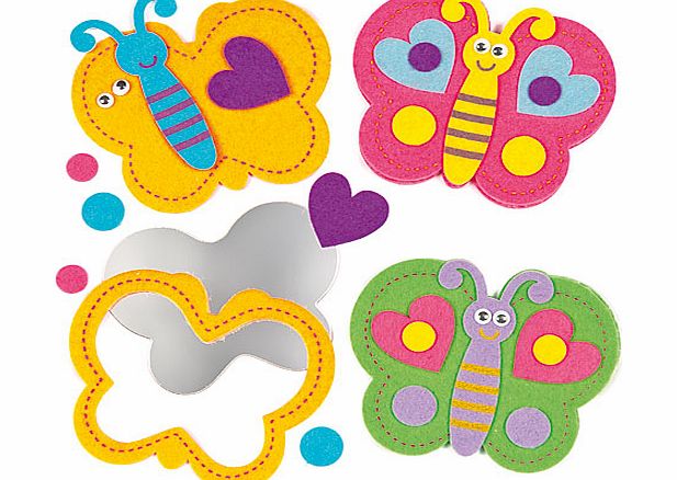 Butterfly Mirror Kits - Pack of 3